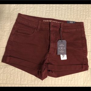 American eagle high rise shorts
